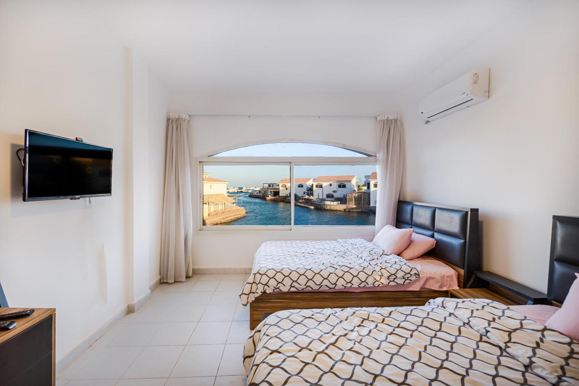 Aden Beach - Sea View Room With Beach Access In Villa Хургада Екстер'єр фото