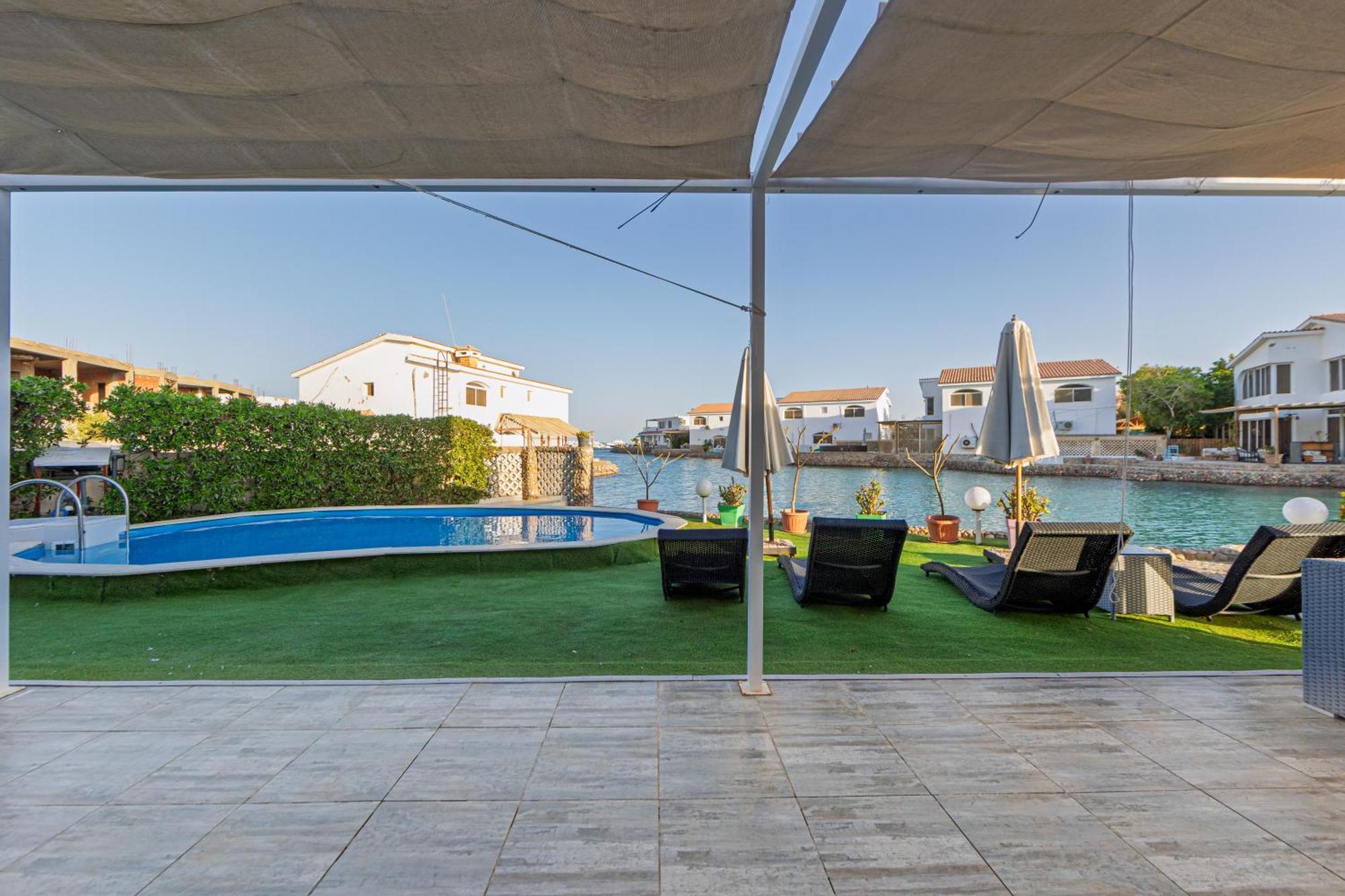 Aden Beach - Sea View Room With Beach Access In Villa Хургада Екстер'єр фото